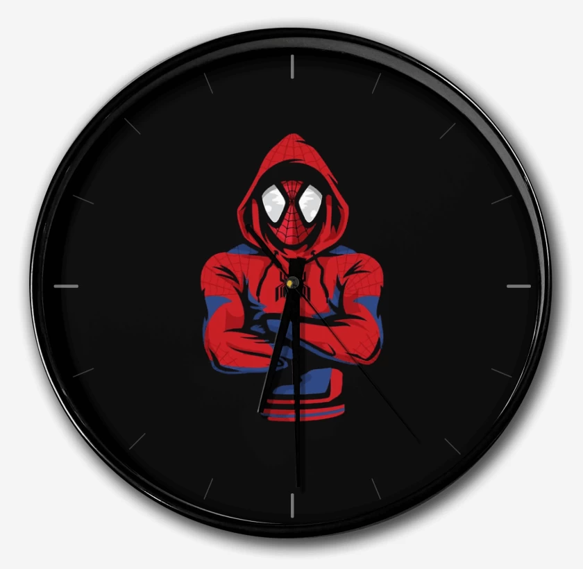 Reloj Negro de Spider Boy 