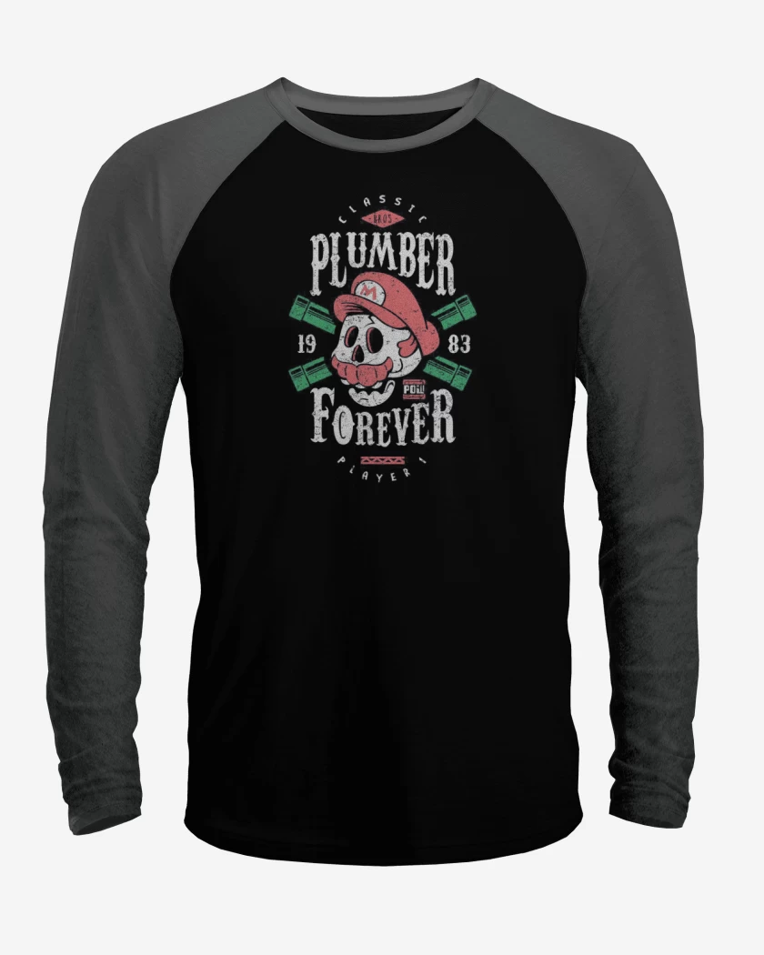 Polera Raglan Plumber Forever