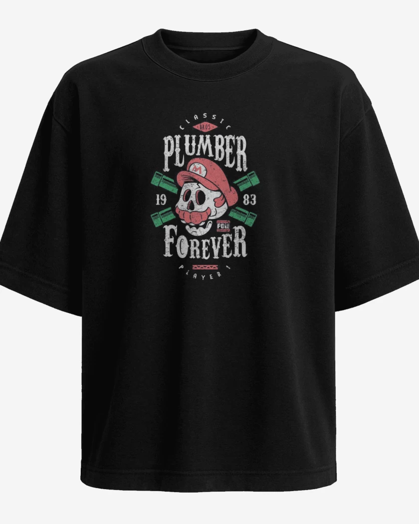 Polera Oversize Plumber Forever
