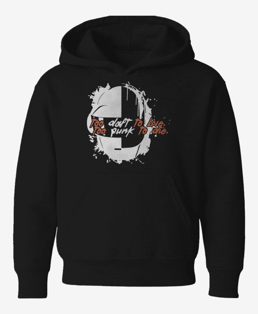 Poleron de niño Negro de Too Daft Too Punk