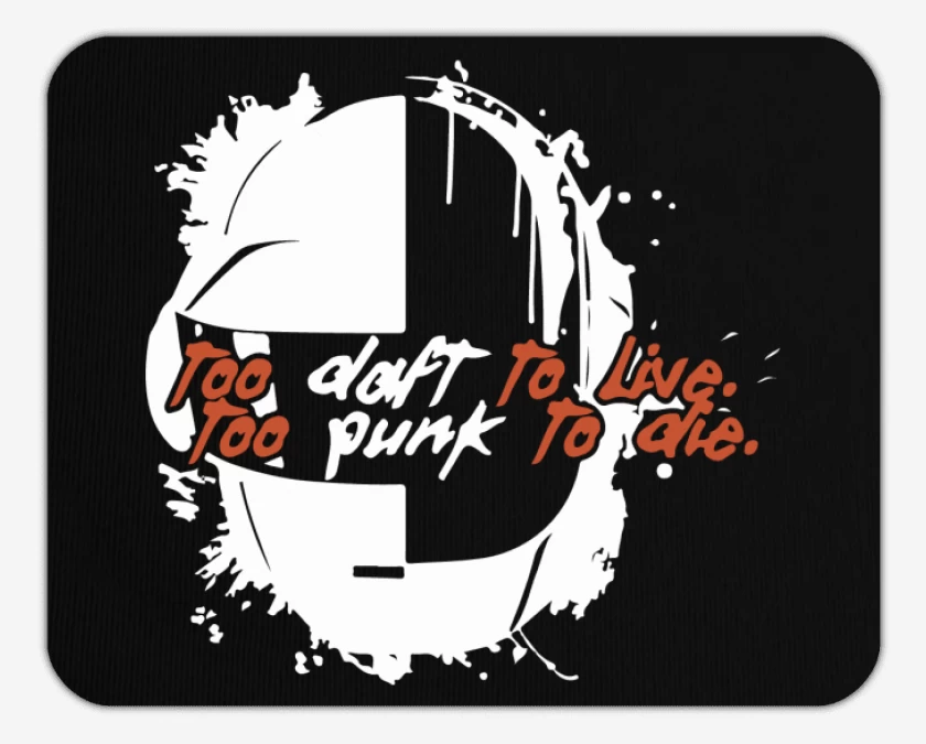Mousepad Too Daft Too Punk