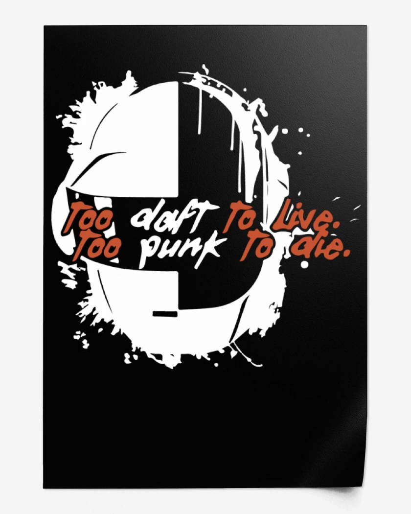 Print Too Daft Too Punk