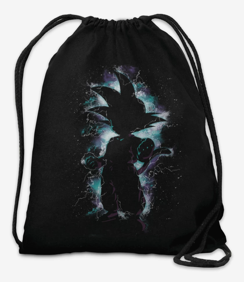 Mochila Negro de Goku Niño