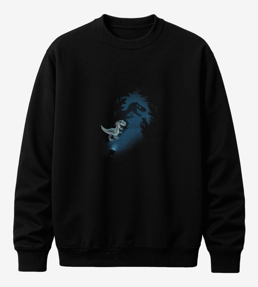 Poleron polo Negro de Mini Jurassic