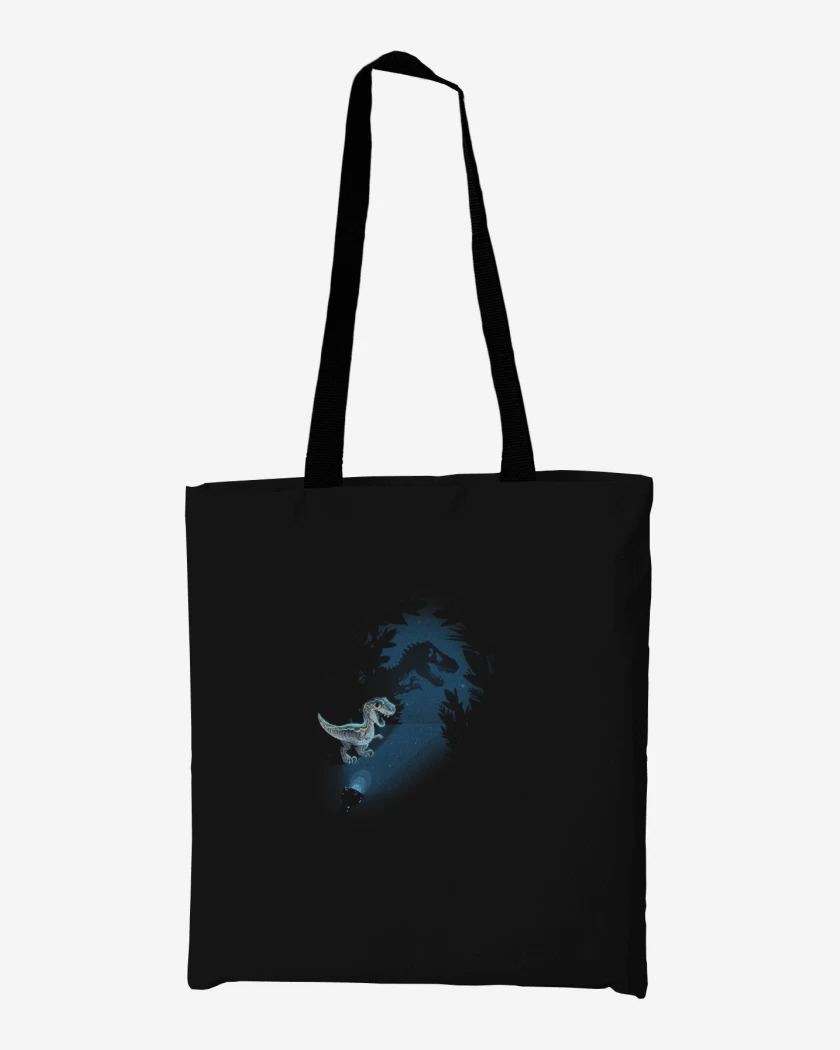 Totebag Negro de Mini Jurassic