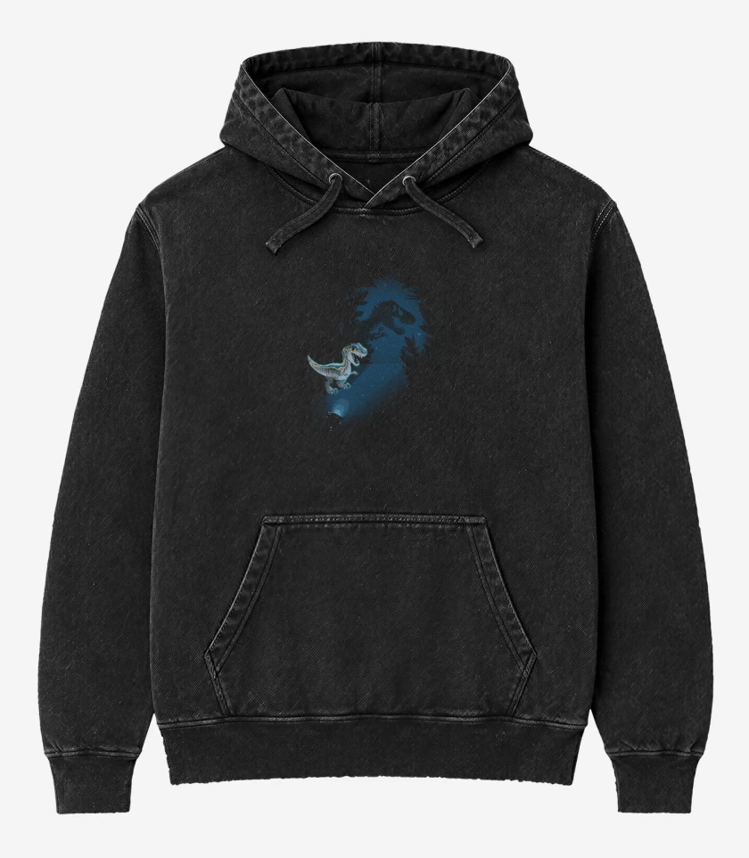 Poleron Canguro Acid Wash Mini Jurassic