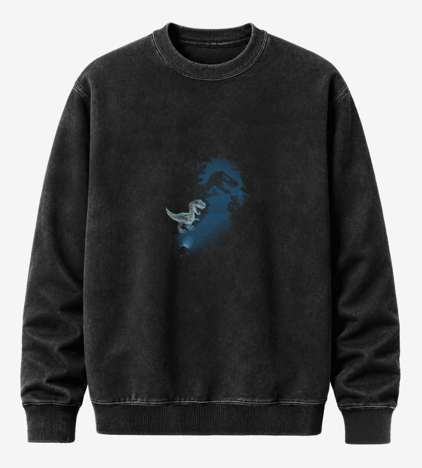 Poleron Polo Acid Wash Mini Jurassic
