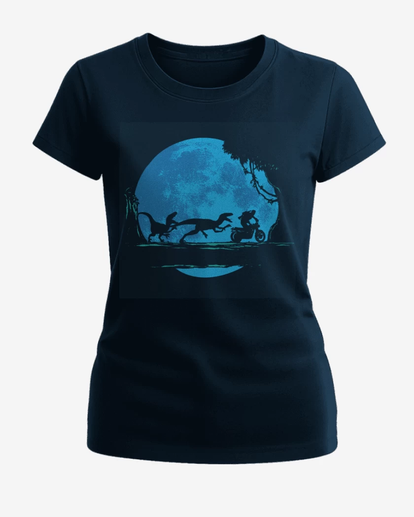 Polera de Mujer Jurassic world velociraptor