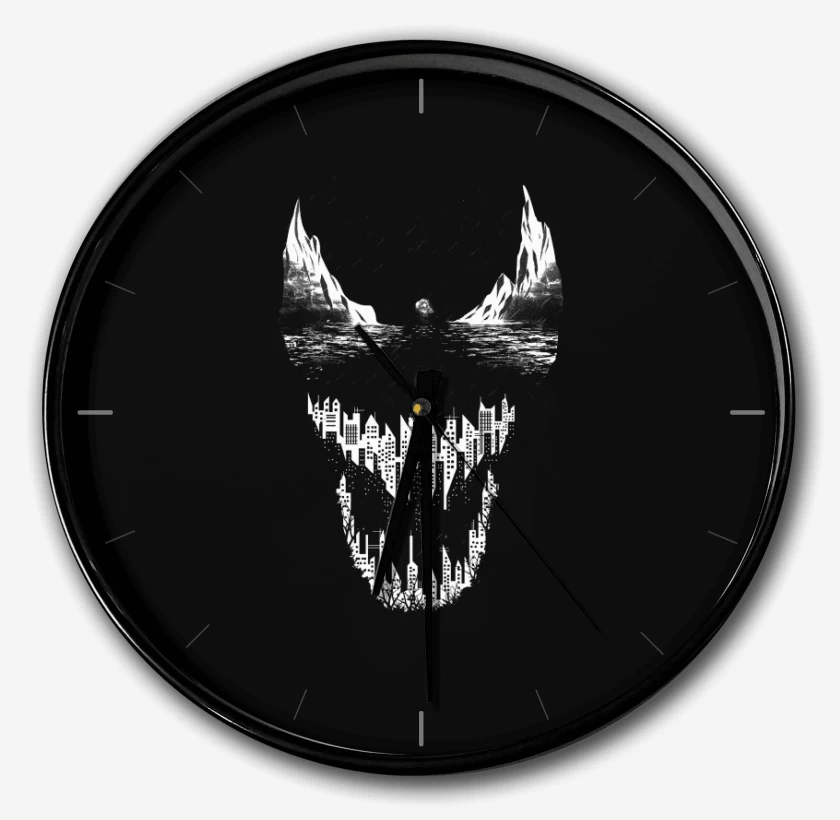 Reloj Negro de Venom City
