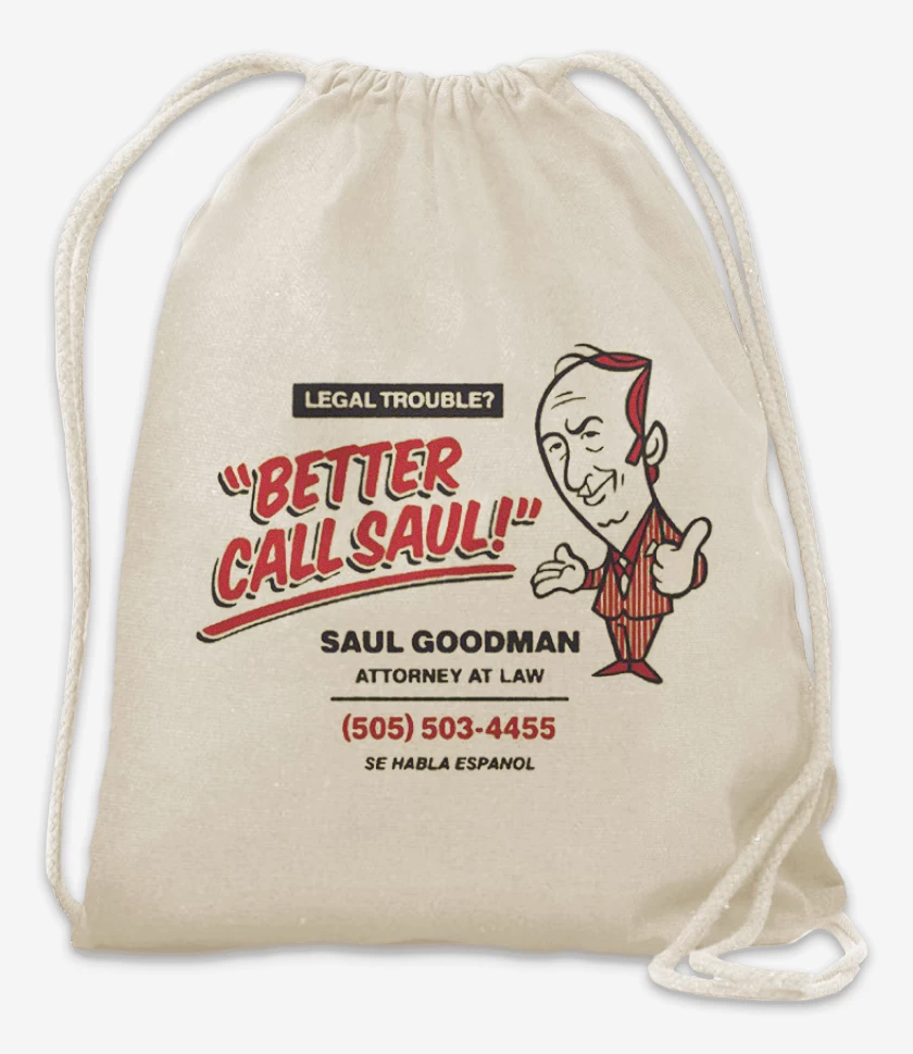 Mochila Blanco de Saul Goodman 