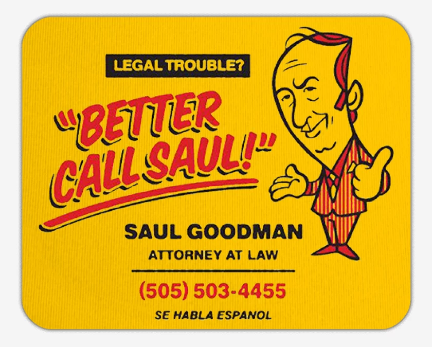 Mousepad Saul Goodman 