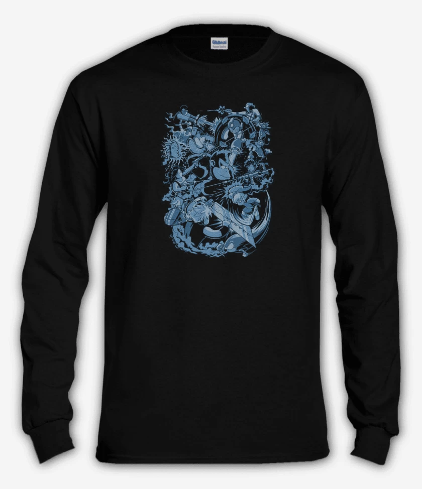 Polera manga larga Batalla real