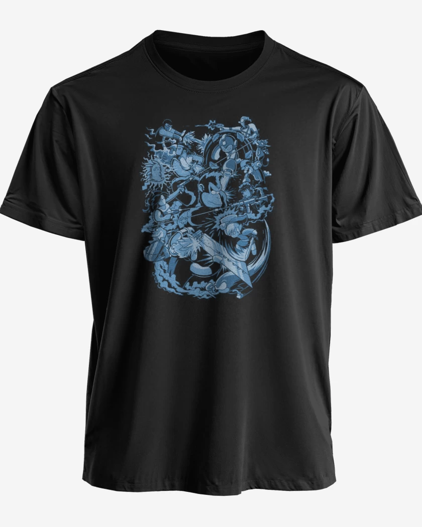 Polera premium Negro de Batalla real