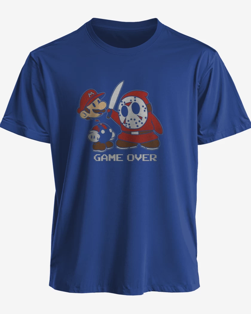 Polera Super bigote game over 