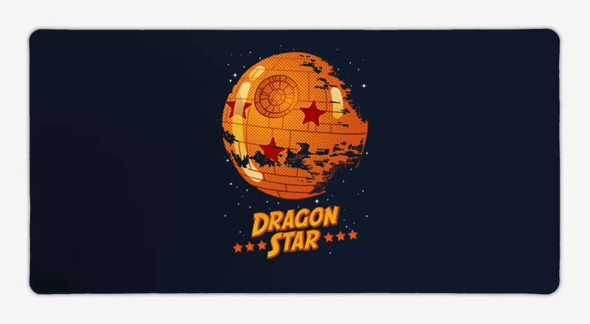 Mouse pad Gamer Azul Marino de Dragon star 