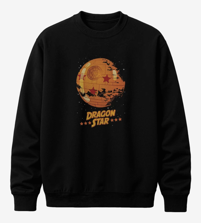 Poleron polo Negro de Dragon star 