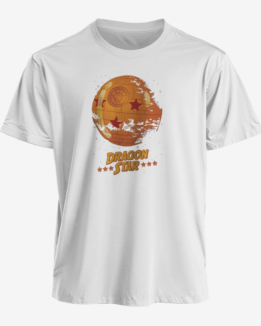 Polera premium Blanco de Dragon star 