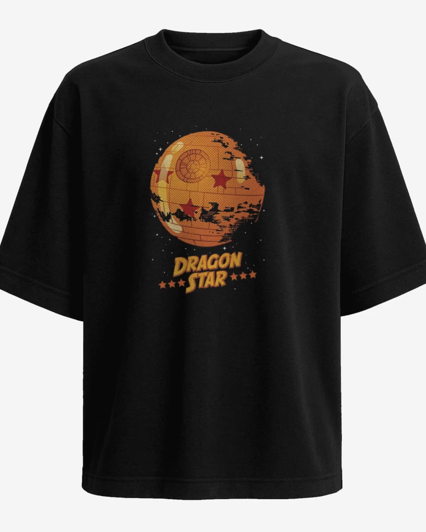 Polera Oversize Dragon star 