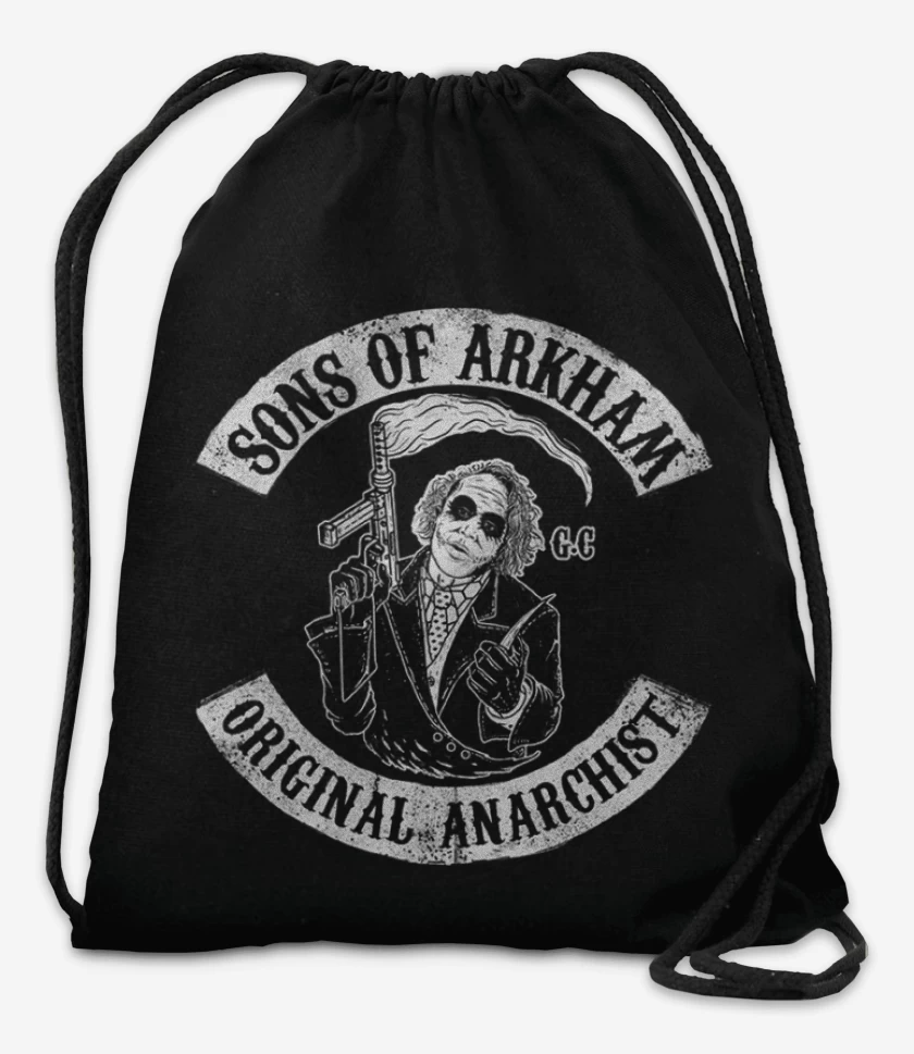Mochila Negro de Sons of arkham original anarchist