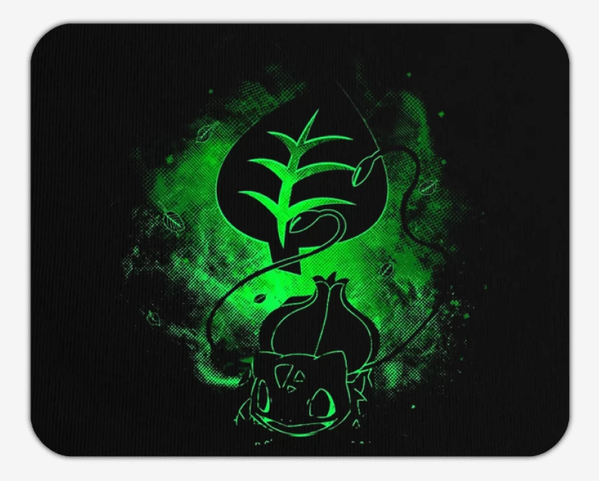 Mousepad bulbasaur green