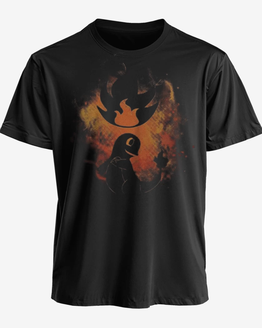 Polera Charmander orange 