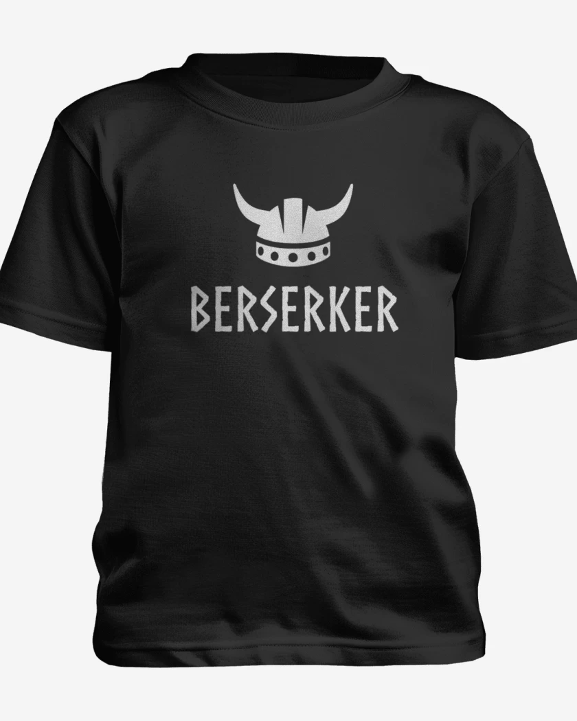 Polera de niño Negro de berserker 2
