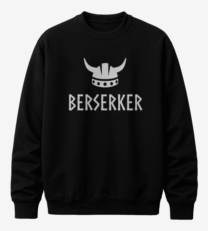 Poleron polo Negro de berserker 2