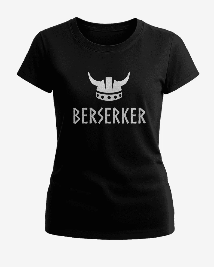 Polera de Mujer Negro de berserker 2