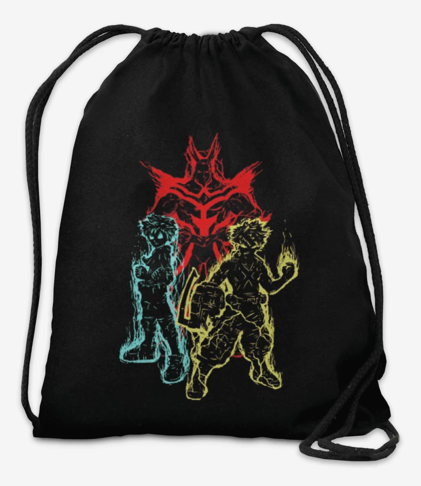 Mochila Negro de boku no hero 4