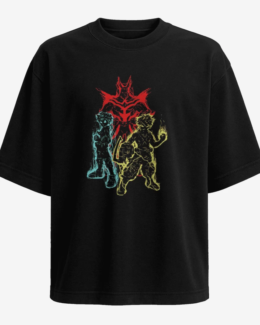 Polera Oversize boku no hero 4