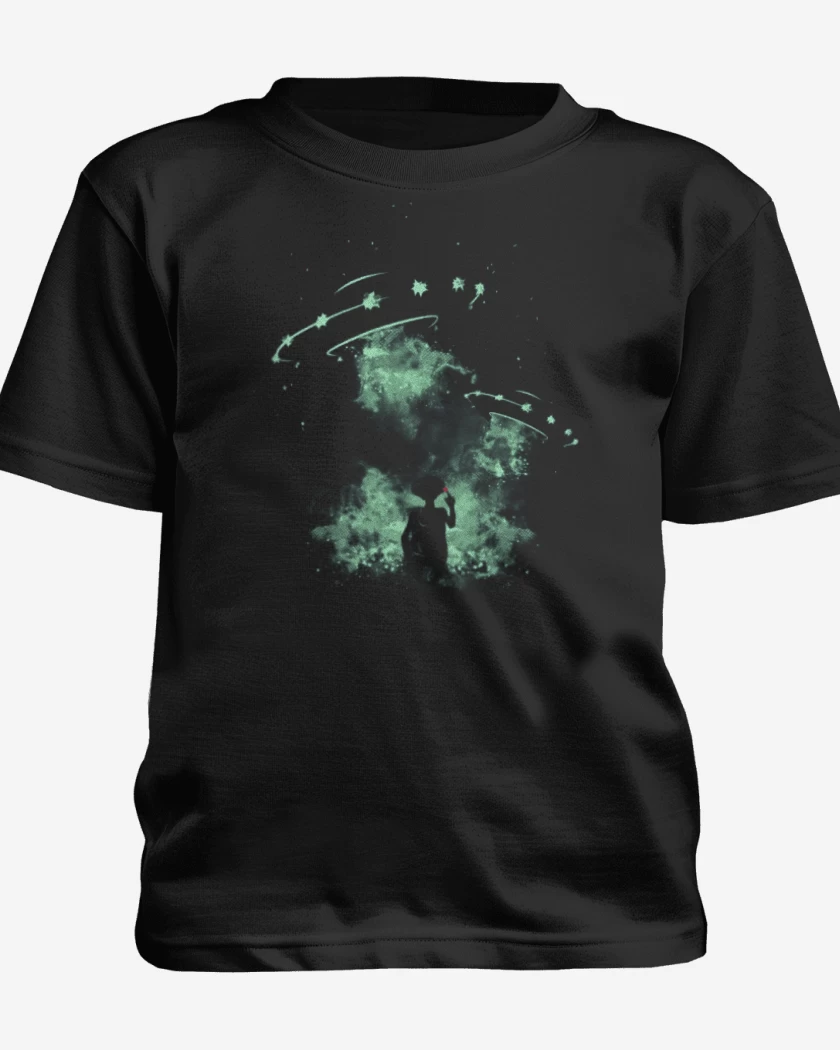 Polera de niño Negro de Et casa