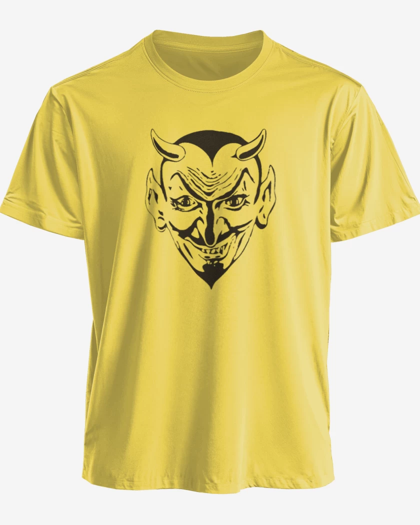 Polera Amarillo de devil