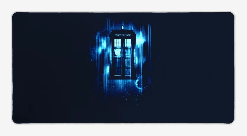 Mouse pad Gamer Azul Marino de Doctor W