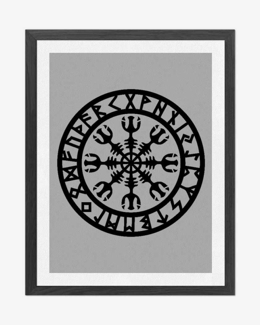 Cuadro decorativo Escudo vikingo