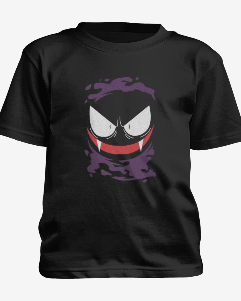 Polera de niño Negro de Gassstly