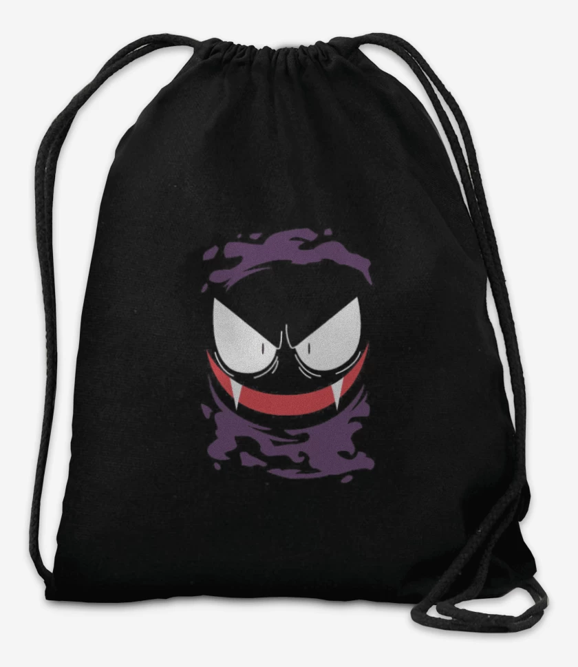 Mochila Negro de Gassstly