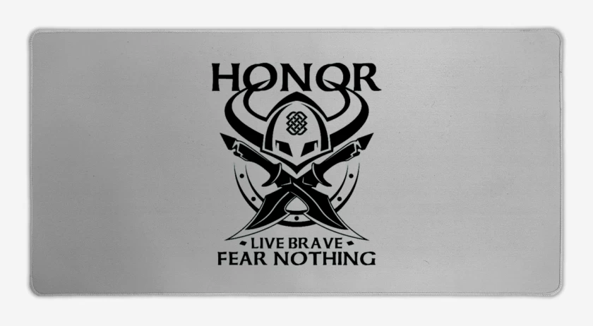 Mouse pad Gamer Gris Melange de Honor vikingo