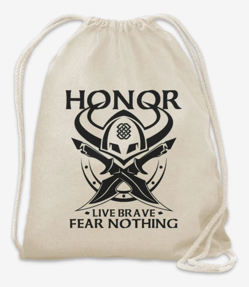 Mochila Blanco de Honor vikingo
