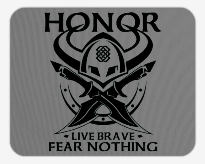 Mousepad Honor vikingo