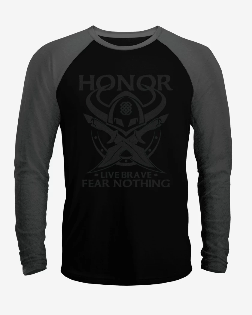 Polera Raglan Honor vikingo