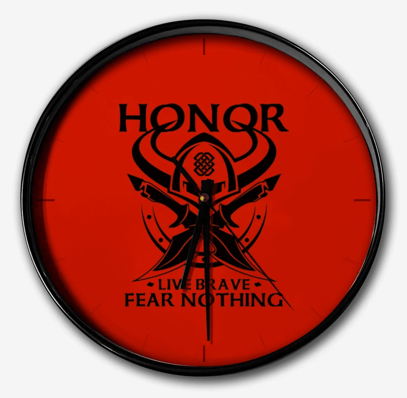 Reloj Rojo de Honor vikingo