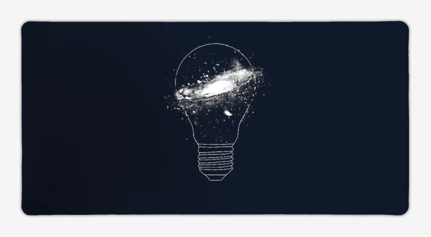 Mouse pad Gamer Azul Marino de Idea espacial