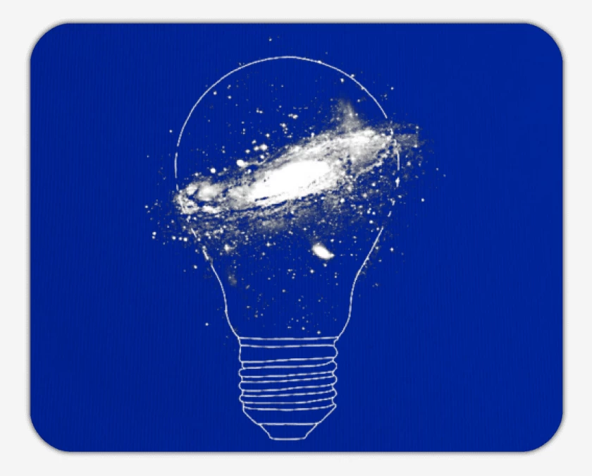 Mousepad Azul Marino de Idea espacial