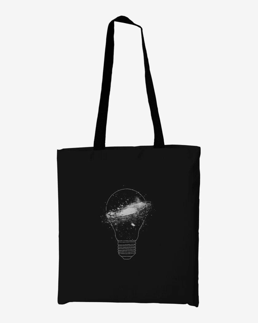 Totebag Negro de Idea espacial