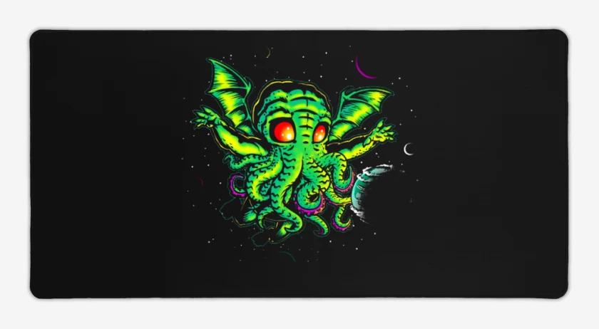Mouse pad Gamer Negro de Los antiguos