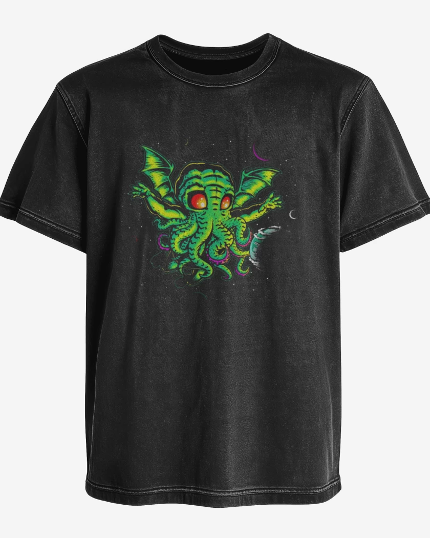 Polera desgastada Negro de Los antiguos