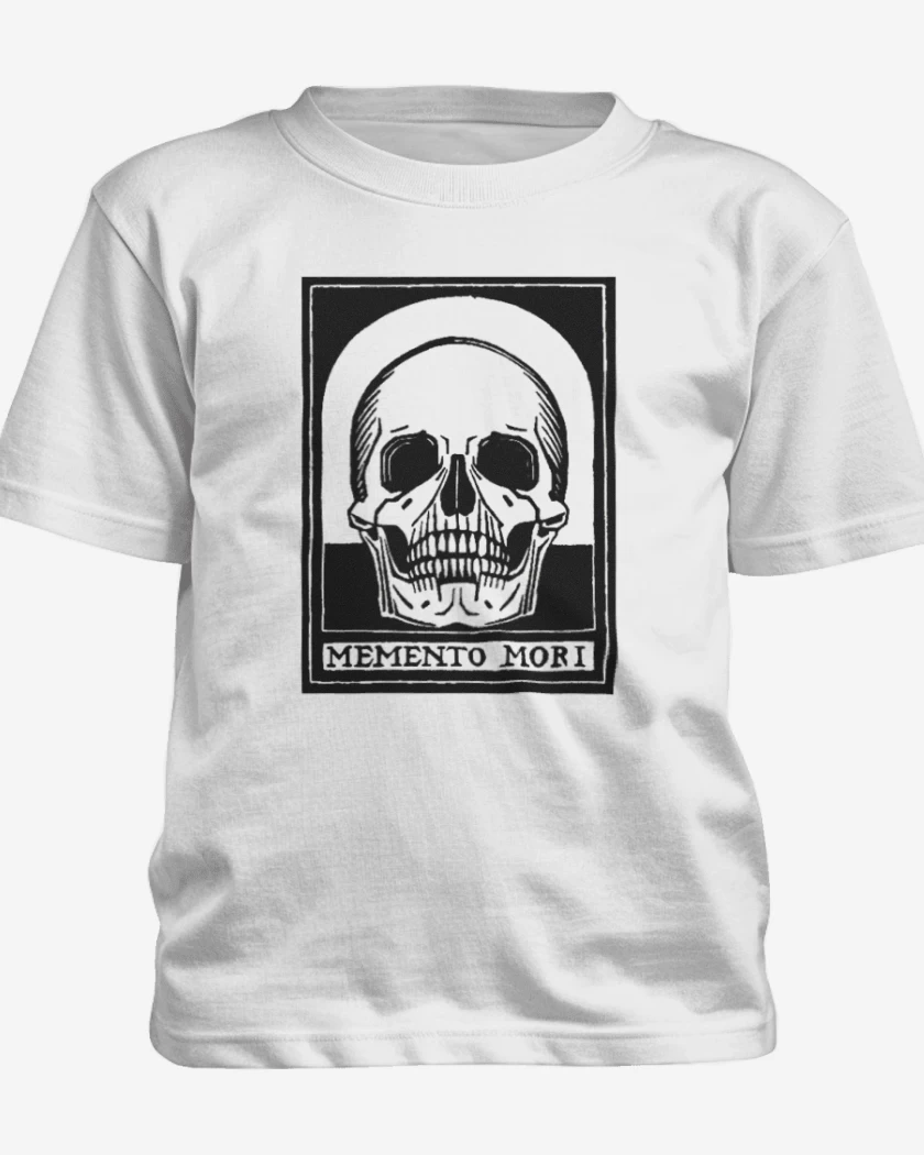 Polera de niño Blanco de Memento mori 