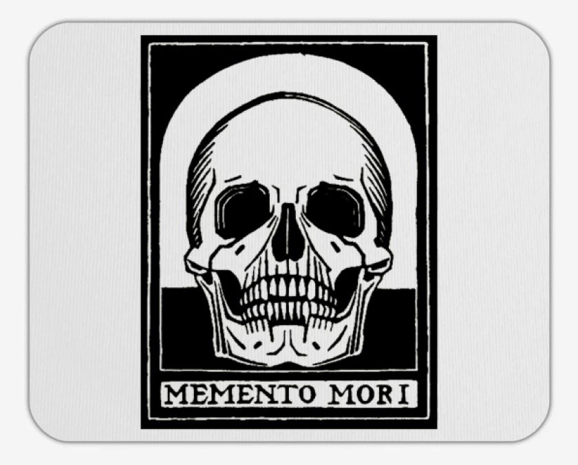 Mousepad Memento mori 