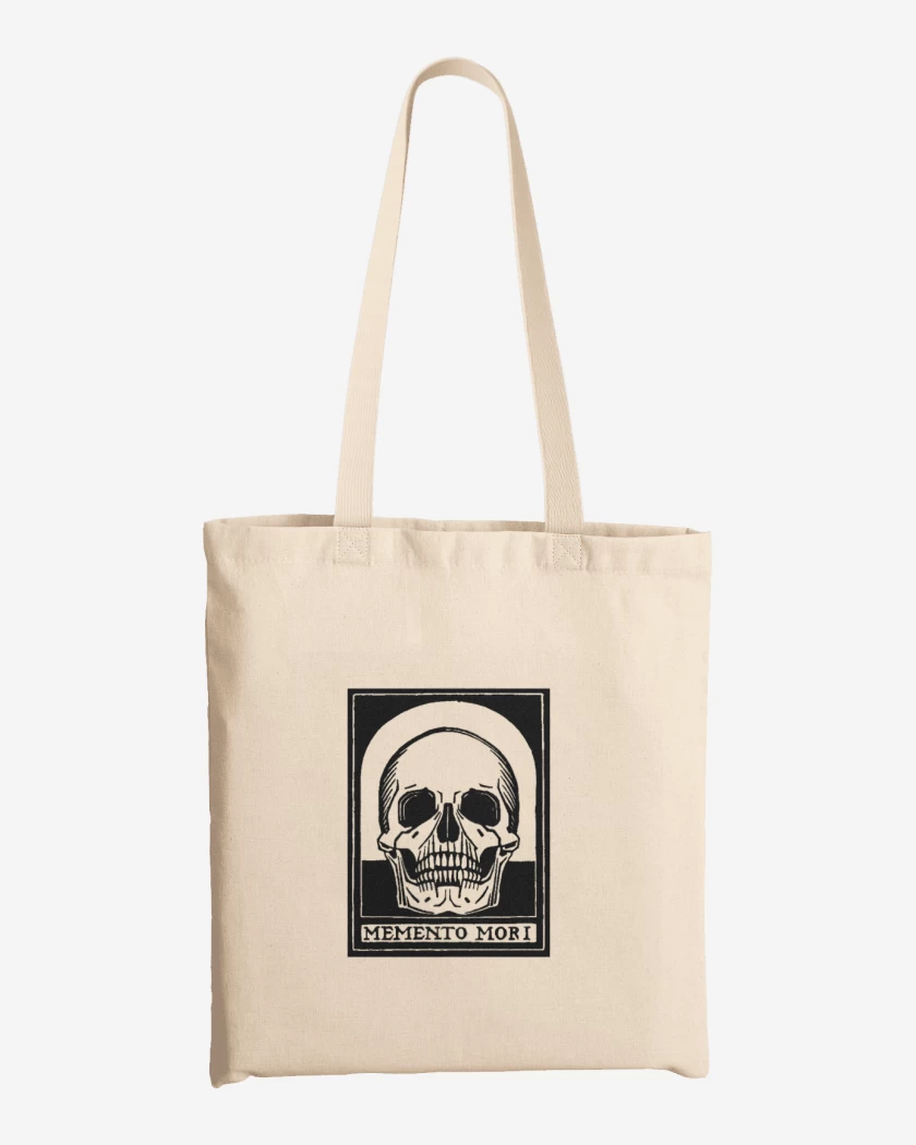 Totebag Memento mori 