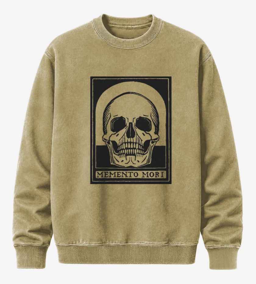 Poleron Polo Acid Wash Beige de Memento mori 